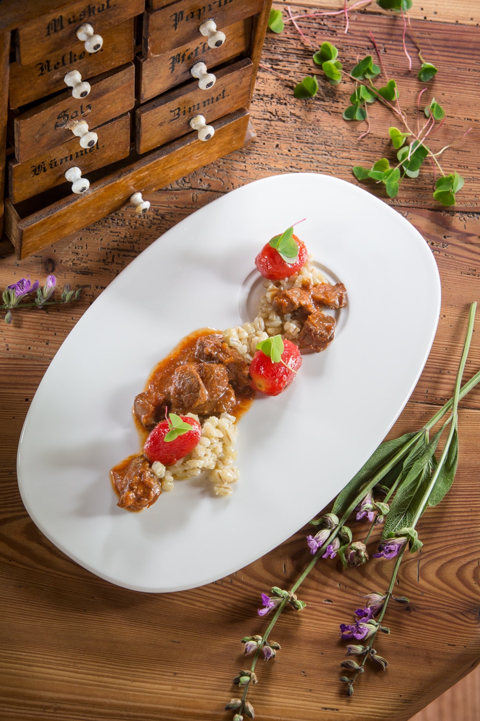 Hauptgericht Lessacher Berglamm