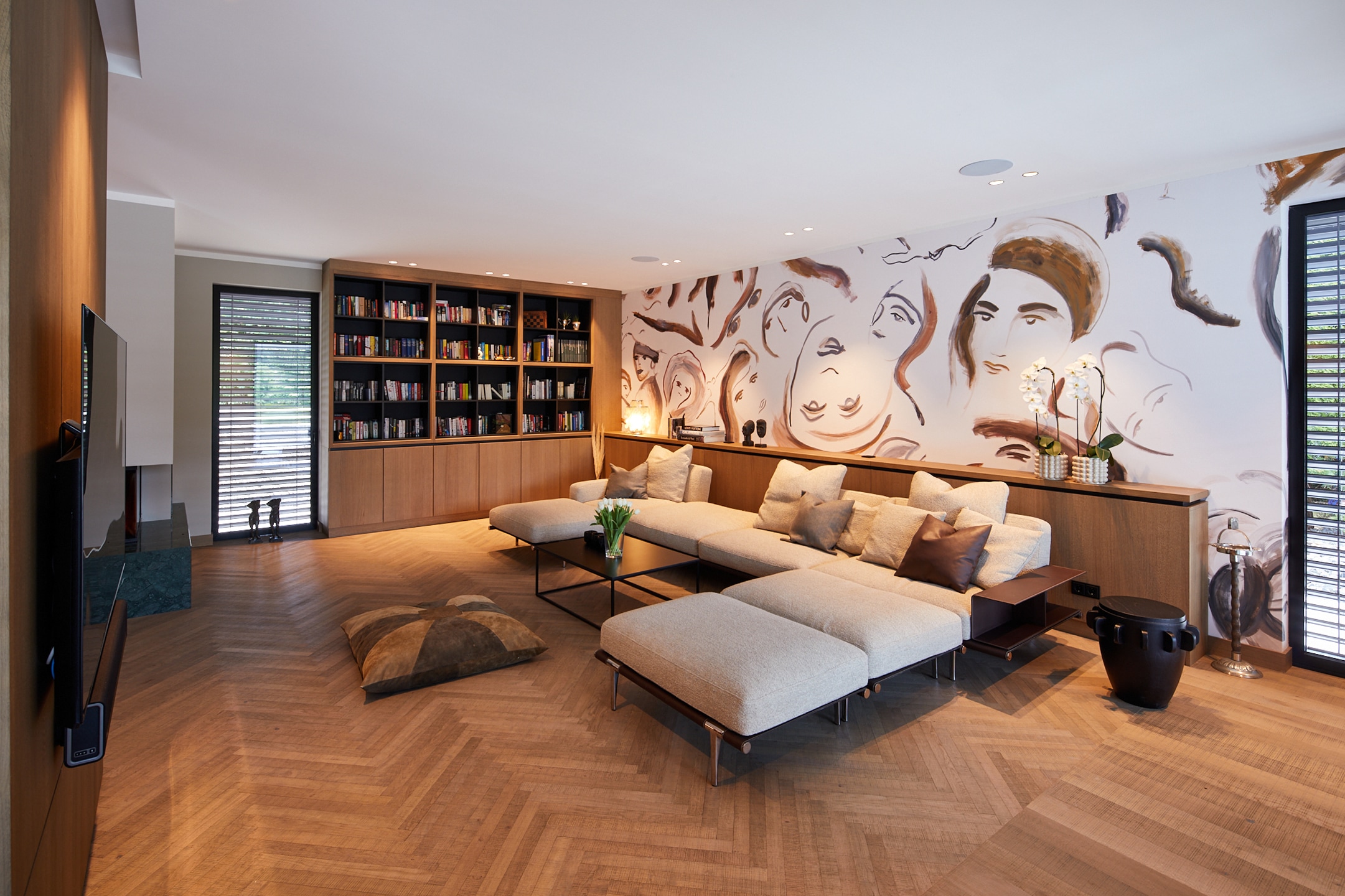 Architektur Innenaufnahme, Wohnzimmer