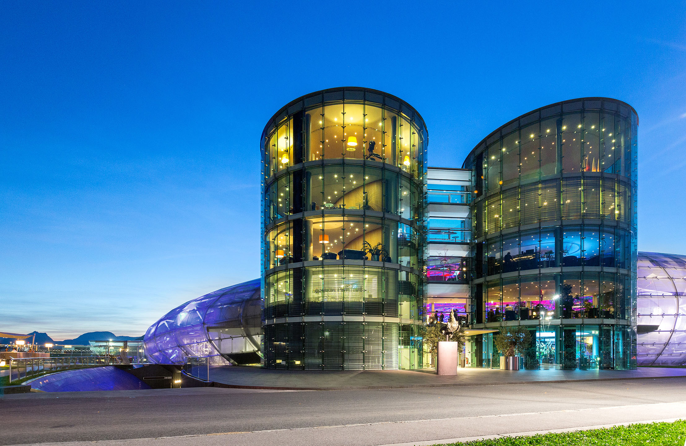 Hangar 7 Architekturaufnahme