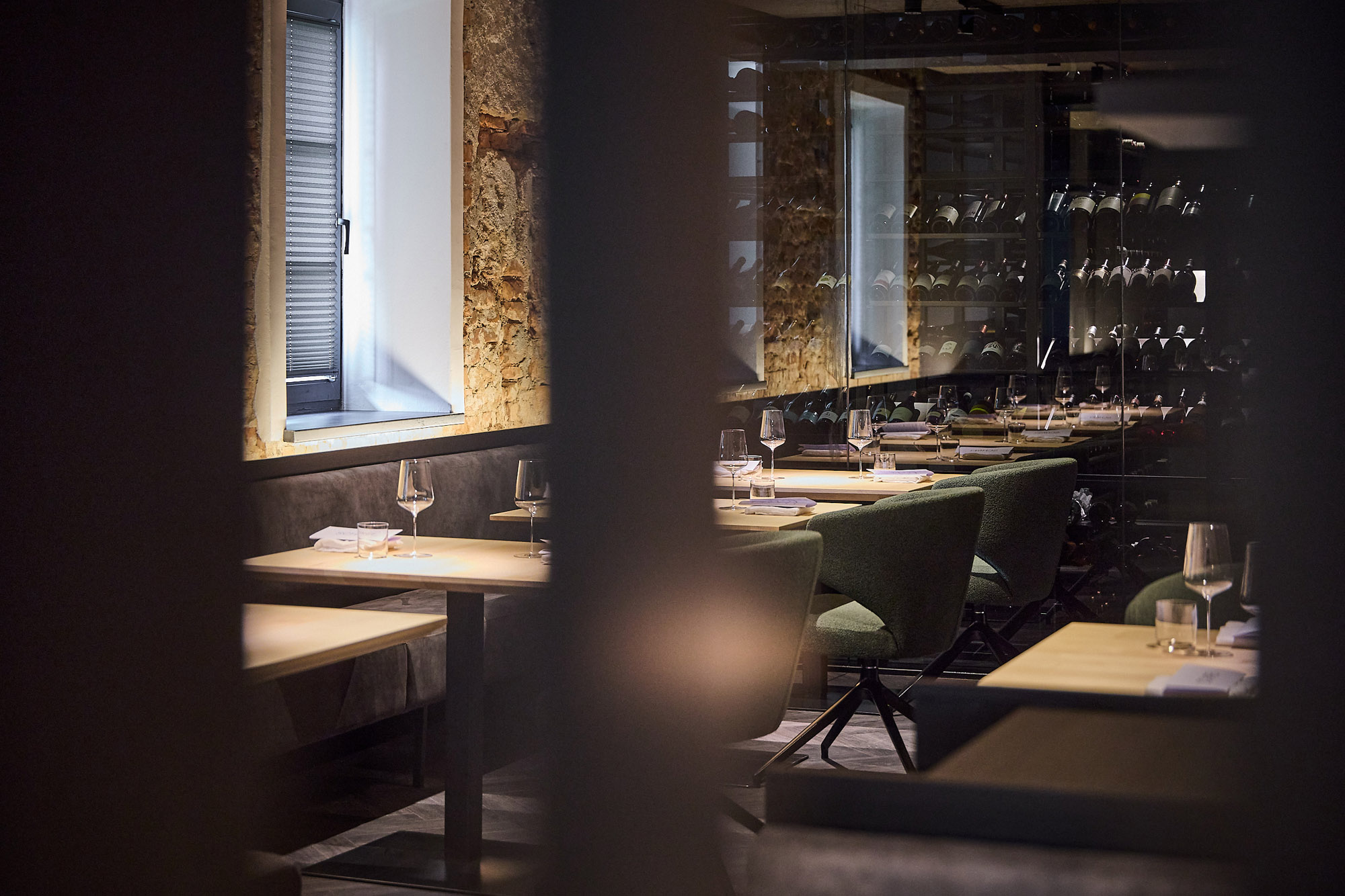 Innenarchitektur Aufnahmen Restaurant Das Schrei in Salzburg