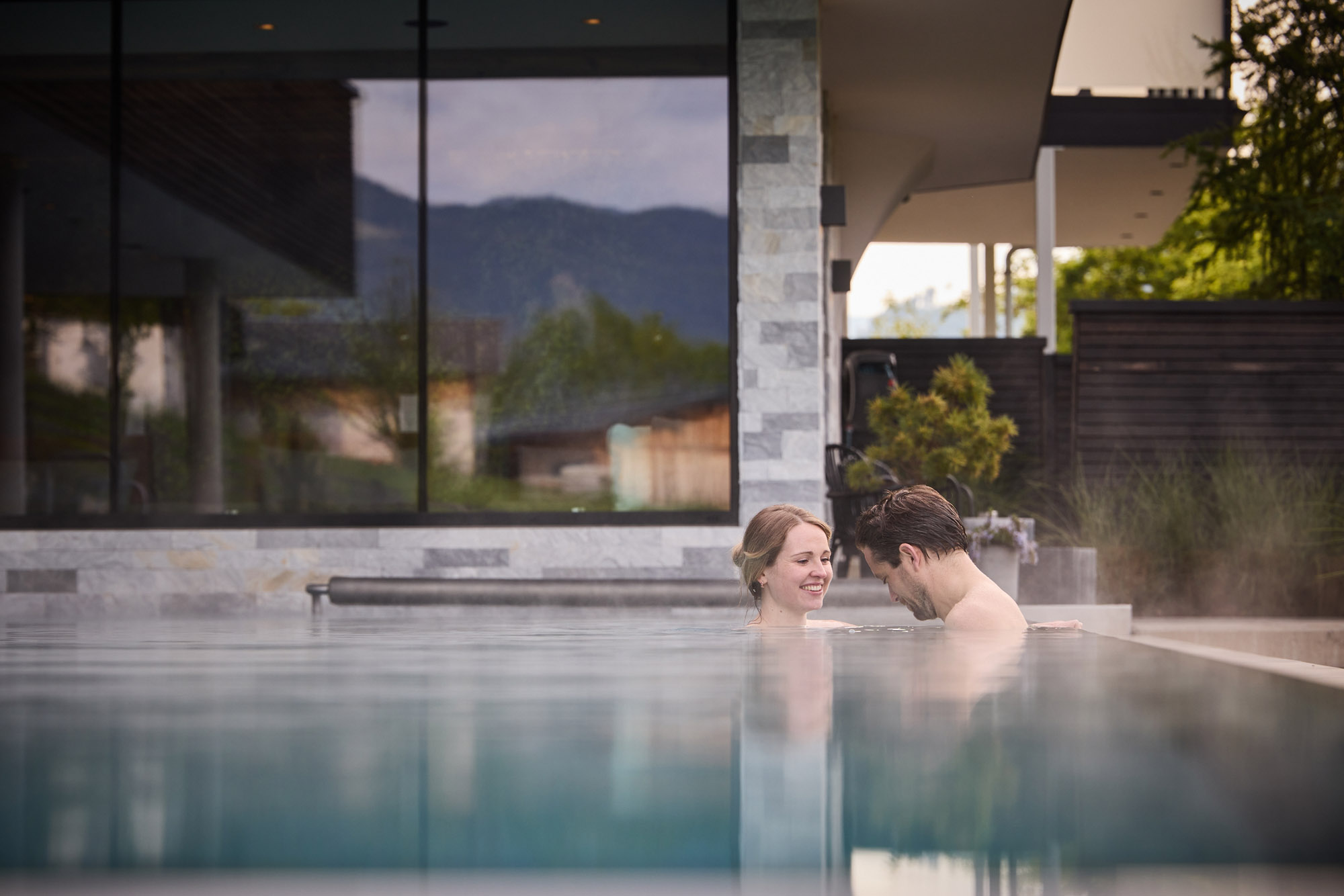 Architektur Aufnahme im Hotel Gerl, Restaurant